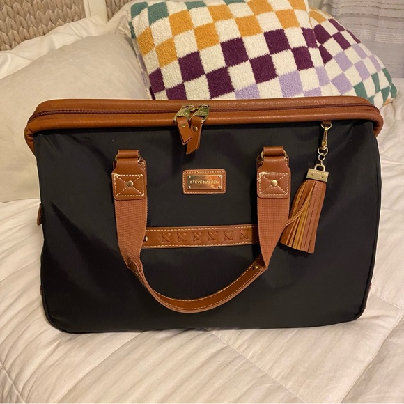 Steve Madden Carry On Travel Satchel - Picture 6 of 10